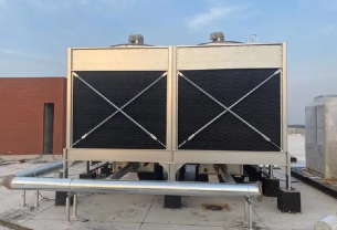 Fitur desain yang membuat penara pendingin aliran silang Energi hemat